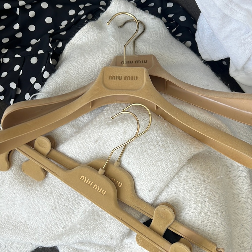 Miu Miu hangers